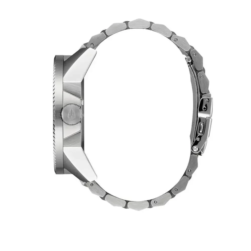 Nixon Corporal Stainless Steel A346-5339 Watches Mens OS Silver Coral GBO3187